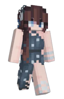 Front of Flowerella's skin