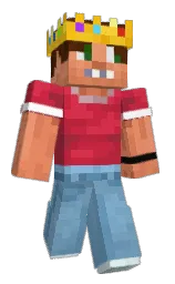 glacier and maroon flush Minecraft skin — Classic model — first worn by deminecrafterlol