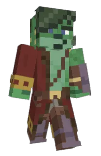Front of Sanpeitro's skin