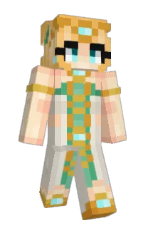 Front of vaythree's skin