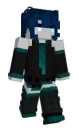 cod gray and silver Minecraft skin — Slim model — first worn by Microlenchen