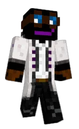 black and ebb Minecraft skin — Classic model