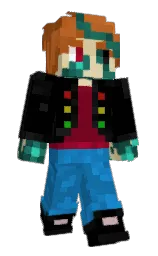 black and monarch Minecraft skin — Slim model