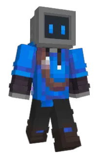 Front of MrTeleTV's skin
