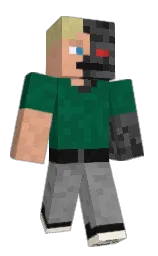 evening sea and watercourse Minecraft skin — Classic model