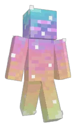 calico and shocking Minecraft skin — Slim model — first worn by ErosCor