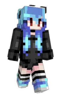 Front of symain's skin