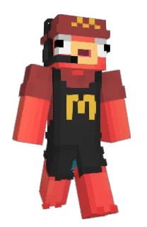 Front of Minecraft skin