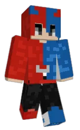 tabasco and tory blue Minecraft skin — Classic model