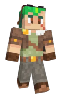 Front of Tammrock's skin