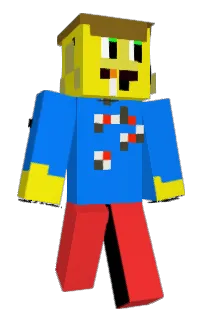 Front of Minecraft skin