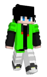 Slim Minecraft skin
