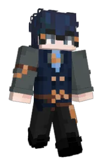 Front of Tezle's skin
