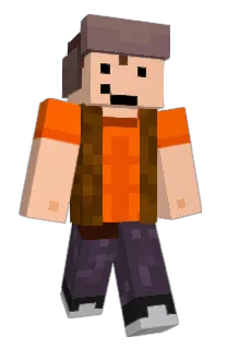 Front of AremMC's skin