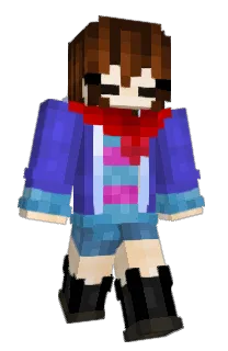 Front of Minecraft skin