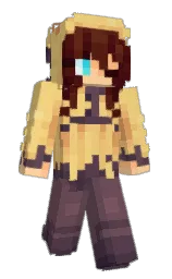 golden sand and matterhorn Minecraft skin — Slim model — first worn by MiniMaestro