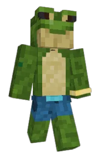 Front of Minecraft skin