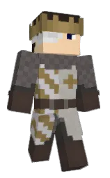 zeus and taupe Minecraft skin — Classic model — first worn by Tower40