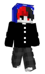 HanzoGaming11's Minecraft skin wearing the Pan cape