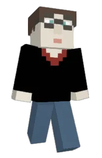 Front of NerdyLib's skin