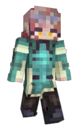 tradewind and blackcurrant Minecraft skin — Slim model — first worn by catdefender