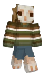 blue bayoux and costa del sol Minecraft skin — Classic model — first worn by Weird0_02