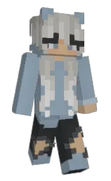 TinLeah's Minecraft skin wearing the Migrator cape