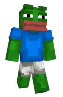 Front of BlouShe's skin