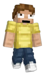 gold sand and confetti Minecraft skin — Classic model