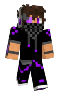 Front of skrubbed's skin