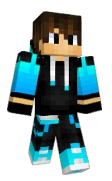 Isaiahman03's Minecraft skin wearing the Aurora cape