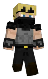 cod gray and black Minecraft skin — Classic model — first worn by Captain_Khan