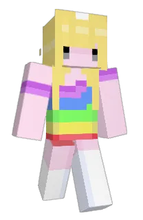 Front of florisaa's skin