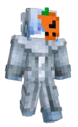 casper and cadet blue Minecraft skin — Slim model