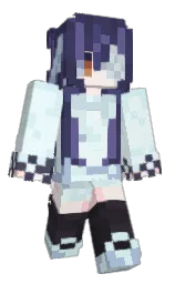 polar and iceberg Minecraft skin — Slim model