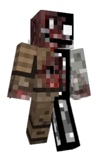 Front of darkenedthereal's skin