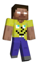 Hrobrine's Minecraft skin wearing the Founder's cape