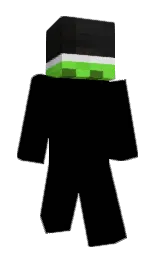 cod gray and tuatara Minecraft skin — Slim model — first worn by GuyNamedKaine