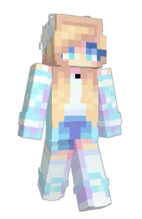 Front of Llanta's skin