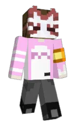 Meow273's Minecraft skin wearing the Menace cape