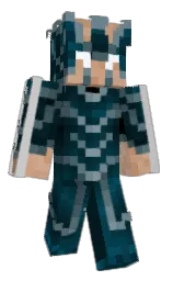 black pearl and daintree Minecraft skin — Classic model