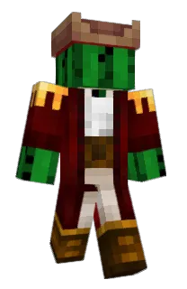 Front of peppermaint's skin