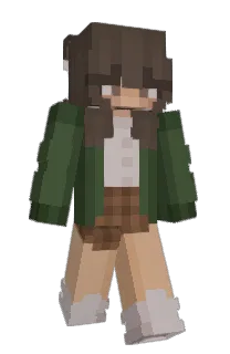 Front of Madisee's skin