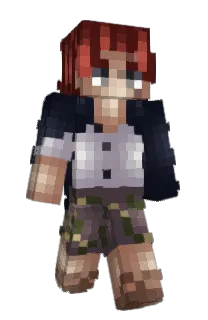 Front of onesque's skin