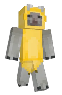 Front of lefw's skin