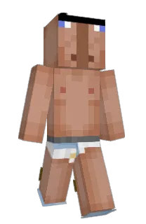 Front of Minecraft skin