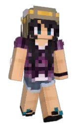 manhattan and gold sand Minecraft skin — Slim model