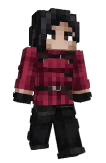 Front of Krythiel's skin