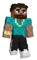 omoggle's Minecraft skin wearing the Twisted cape