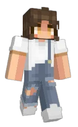 LunarNoct's Minecraft skin wearing the Pan cape